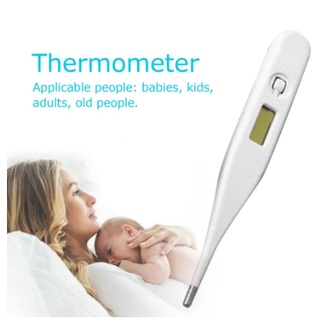 Digital Axila Termómetro Electrónico Celsius Fahrenheit Cabeza Suave Oral Temperatura Corporal Para Niños Adultos