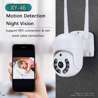 (listo) Cámara Xy46 Wifi 2mp detección inalámbrica de humanos seguridad Ip Cam Hd 1080p visión nocturna cámara Ip Cosylife