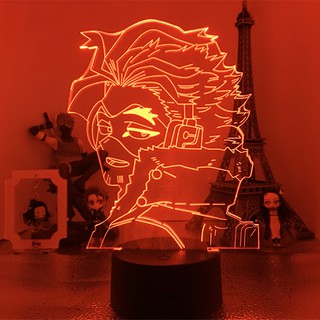 my hero academia hawks 3d anime lámpara de noche boku no hero academia lampara para navidad lámpara de mesa (7)