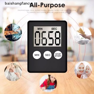Bsfc Magnet Clock kitchen timer square countdown alarm clock sleep stopwatch timer Fancy