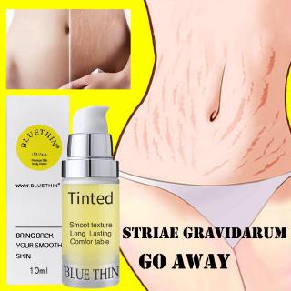 bluethin 10ml crema suavizante de la piel para eliminar las estrías, mujeres embarazadas reparación de la piel suave crema corporal piel estrías crema (1)