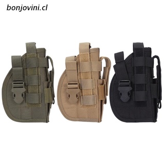bo.cl Universal Holster Right Hand Molle Holster Combat Airsoft Waist Belt Holster for 45 92 96 Outdoor