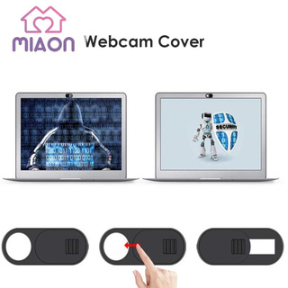 MIAON Privacy Webcam Cover Slider plástico antiespía lente de cámara pegatina para teléfono portátil (7)