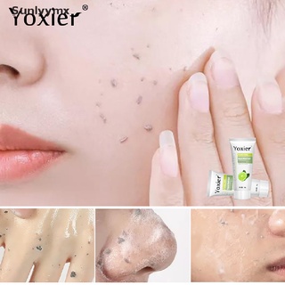 [sxm] yoxier exfoliante exfoliante facial peeling gel hidratante blanqueamiento limón vitamina uyk