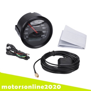 Velocímetro Gps 20thonline Medidor De velocidad 85mm Ip67 Para bote/Motocicleta (1)