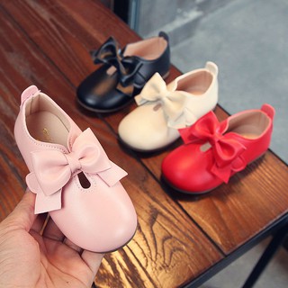 Las niñas zapatos de cuero suave suelas tendón suelas niños s zapatos princesa zapatos (1)