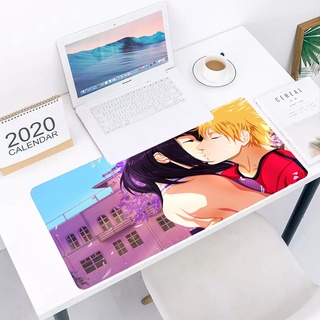 Most popular Naruto mousepad Anime MousePad Large Locking Edge Speed Gamer gaming Mouse Pad Soft CSGO Dota 2 Laptop Notebook mouse pad gaming with LED