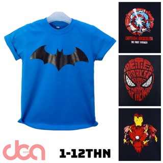 Camiseta de superhéroe para niños DCA niños
