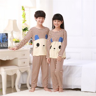 Pijama de manga larga para niños/ropa de dormir de dibujos animados/ropa de dormir para niños/niña