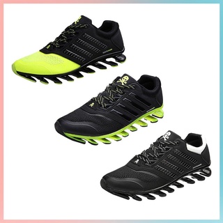 Blade Sole Breathable Mesh Non-slip Cushioning Running Jogging Sports Shoes