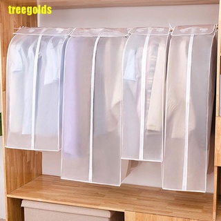 [Treegolds] ropa cubierta de polvo Protector de ropa de almacenamiento bolsa de viaje ropa traje vestido