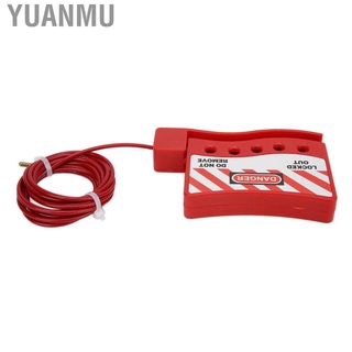 yuanmu cable ajustable bloqueo portátil de alta resistencia durable resistente al desgaste