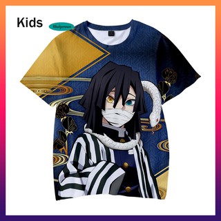 wallmart8.mydemon slayer anime niños camiseta hip hop gráfico camisa 3d impreso top kimetsu no yaiba baju kanak-kanak nezuko tanjiro (1)