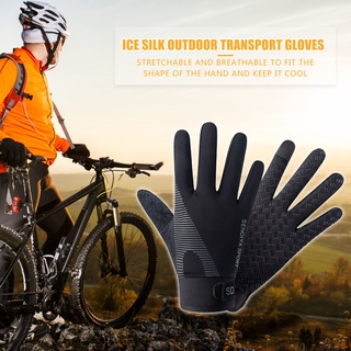 ergu 1 par de guantes de equitación de dedo completo para deportes al aire libre, mujeres, hombres, pantalla táctil