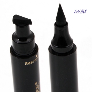 laliks Sexy Black Liquid Eye Liner Pencil Winged Eyeliner Stamp Seal Makeup Cosmetic