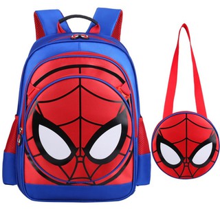Spider-Man mochilas niños bolso capitán américa mochilas niño bookbag