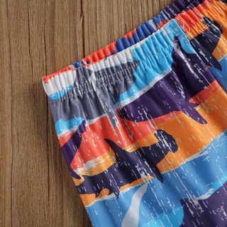 Betterus-Baby Boy pantalones cortos de natación, patrón de tiburón de dibujos animados, secado rápido, fiesta junto al mar Club ropa de playa de verano (5)