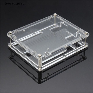 [twoaugust] Transparent Case Acrylic Cover Shell Enclosure Computer Box For Arduino R3 .