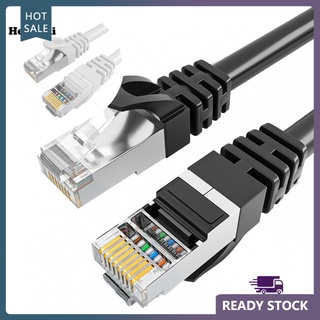 Hls Ethernet Cat6 Lan RJ45 Cable de red 1/2/3/5/10/15m Cable de conexión para Router portátil