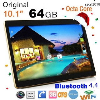 Pulgadas 4G+64GB Android Tablet PC Octa 8 Core HD WIFI SIM 4G