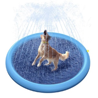 [5.12] almohadilla de pulverización de agua inflable para mascotas, almohadilla de rociador, juego de refrigeración (2)