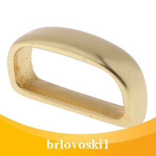 Brlovoski1 llavero De Metal De latón con hebilla De anillo y correa Para Mochila