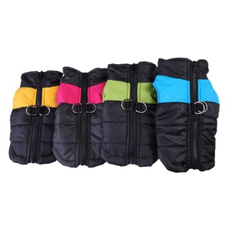 [cab]chaqueta pequeña impermeable para perro/chaqueta de invierno acolchada con relleno/ropa para mascotas (2)