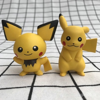 De la carga a granel Pokemon Pokemon Pikachu Modelo de adornos de muñeca sólida