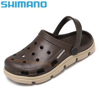 Shimano Men's and Women's Fishing Shoes, Perforated Beach Flip Flops, Lace Less Informal Flat Sandals, Summer Shoes, 2021