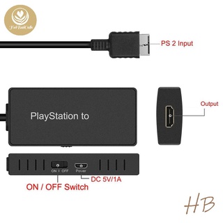 Soporte Adaptador Para Ps2 a Hdmi-Compatible Ps2 cable soporte de pantalla 4: 3/16:9