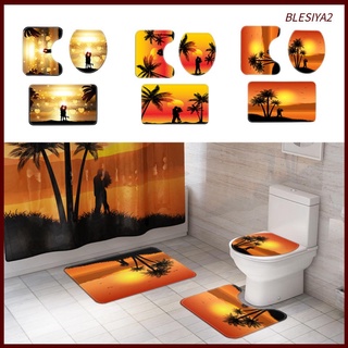 Brblesiya2 3 pzs alfombra De baño para inodoro/Tapete para el baño/Tapete/Tapete Decorativo para el hogar