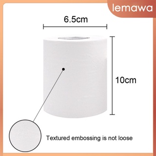 [Lemawa] 2/4 rollos hogar hogar 4 capas baño papel higiénico servilleta de pañuelos 100/200g (5)