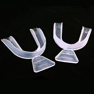 【Canmove】2Pcs Moldable Mouth Teeth Dental Trays Tooth Whitening Bleaching Guard Whitener