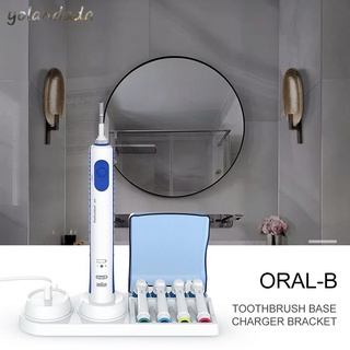 [READY] Braun Oral-B Electric Toothbrush Free Stand Charger Replacement Head Holder-Prático e arrumado grande capacidade economizar espaço Compatibilidade forte YOUMLOVESS