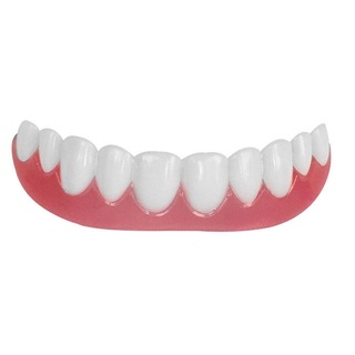 higiene oral para dientes malos carillas sonrisa no tóxico práctica cubierta de dientes falsos