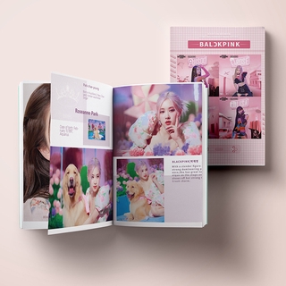 Kpop BLACKPINK Mini Photobook Photo Book póster Fans Made Lisa Jennie Rose Jisoo