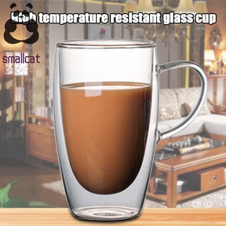 Vasos Con Aislamiento De Doble Pared Espresso Tazas De Alta Temperatura Resistentes A Altas Temperaturas Taza De Vidrio Transparente