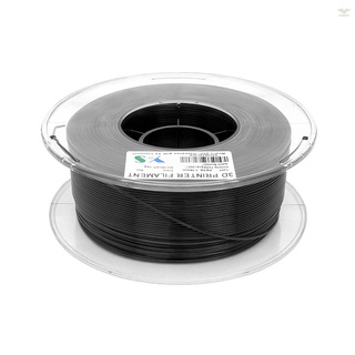 Yousu PETG filamento impresora 3D filamentos MM precisión Dimensional alta tenacidad impresión 3D consumibles 1KG carrete negro