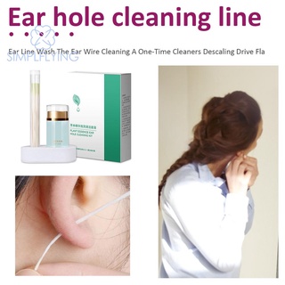 simplflying cod√ 60 pzs juego de líneas de limpieza de orificios para orejas desechables desinfección (3)