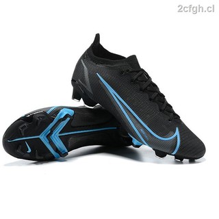 nuevo nike mercurial vapor 14 elite fg hombres de punto impermeable zapatos de fútbol, zapatos de fútbol súper ligero, tamaño de envío gratis 39-45