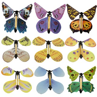 Mariposa voladora mariposa transformación de mano mosca mariposa magia accesorios divertidos sorpresa broma broma mística juguetes truco (1)