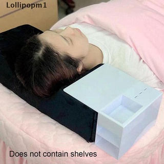 Lollipopm1 extensión de pestañas almohada de franela salón uso memoria belleza almohada soporte injertado mi
