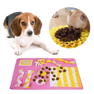 felicia pet dog snuffle mat nariz olor entrenamiento manta olfatear almohadilla de alimentación lenta tazón dispensador de alimentos alfombra aliviar el estrés (6)