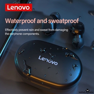 Original Lenovo XT91 TWS Auriculares Inalámbricos Bluetooth AI Control Gaming Estéreo bass Con Micrófono Ruido Rojo Ala (1)