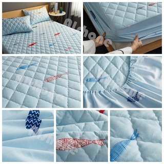 sábana bajera ajustable impermeable para cama individual/queen/king/super king size (4)