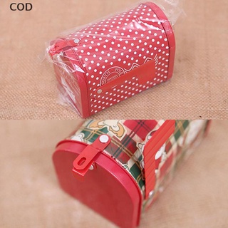 [cod] diseño de buzón de navidad caramelo de navidad caja de hierro caja de almacenamiento de galletas caja de regalo caliente