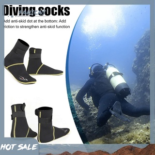 Fanicas 3mm buceo calcetines de buceo playa deportes acuáticos botines al aire libre antideslizantes calcetines (4)