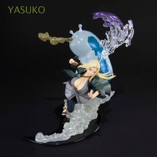 yasuko pvc naruto figuras de acción regalos figuras de juguete figura modelo anime naruto shippuden tsunade modelo coleccionable muñeca juguetes 20cm muñeca adornos