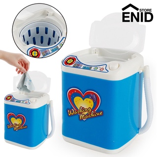 mini lavadora eléctrica juguete brochas de maquillaje limpieza deshidratación secador