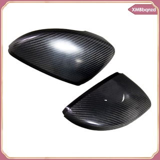 1 Pair Carbon Fiber Exterior Mirror Cover Replacement Cover For Most Cars (1)